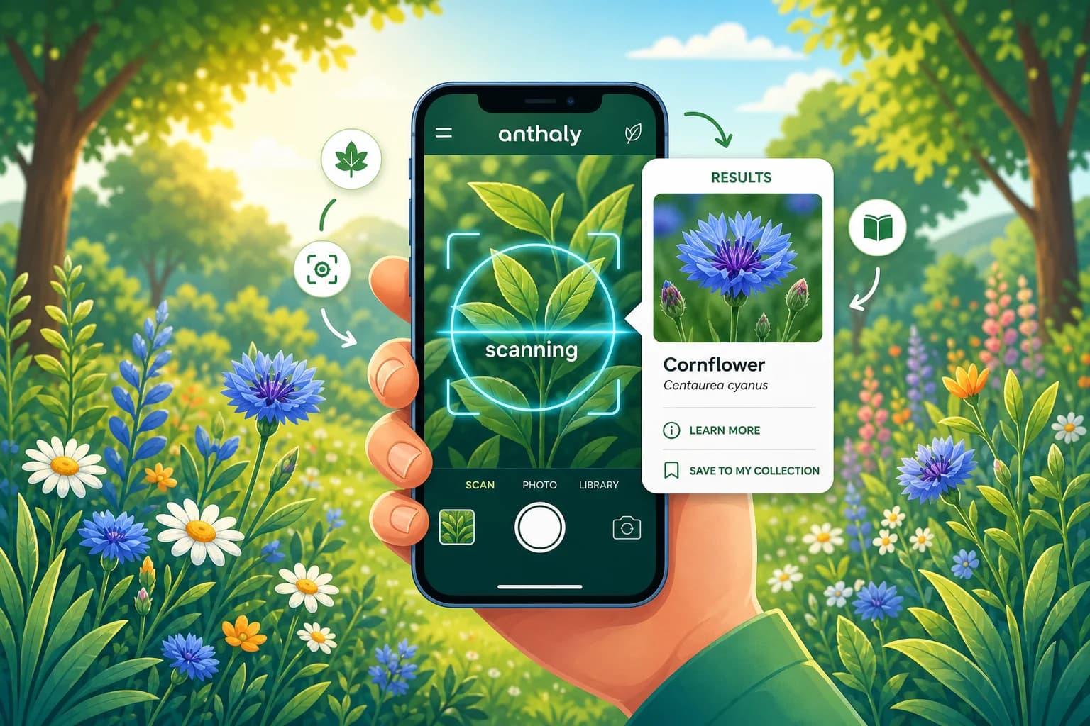 Free plant identifier — upload a photo to identify plants online
